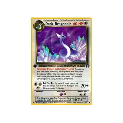 Buy Pokemon - Dark Dragonair 33 - Team Rocket at Ubuy Guyana