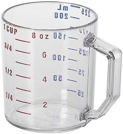 Vaso medidor Cambro 1 taza transparente miniatura 4