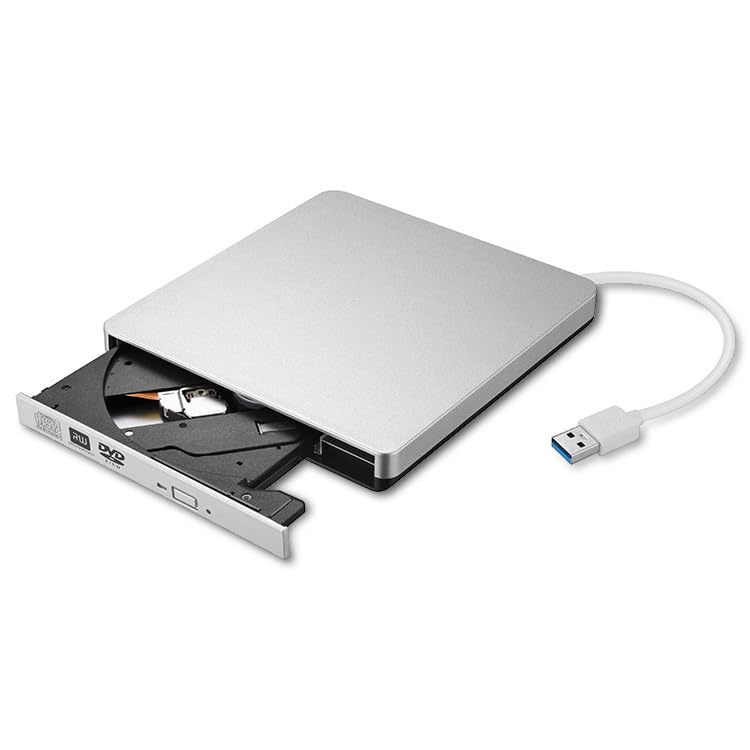 Masterizzatore portatile esterno per CD DVD USB 3.0 Tipo-C per