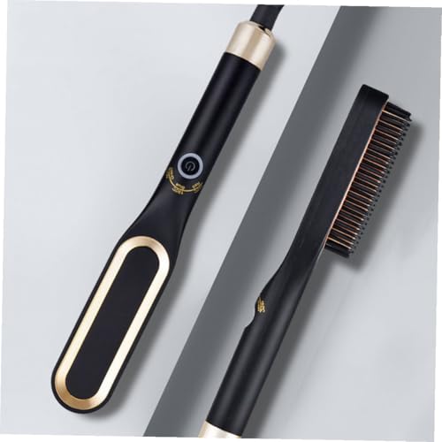 Cepillo eléctrico alisador de barba con temperatura ajustable miniatura 6