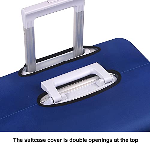Image of MosaiRudo Thicker Luggage Cover Elastic Suitcase Cover Protector Fits 18-32 Inch Suitcase Travel Accessories, Travel, S, Zipper Closurezipper Closurezipper Closurezipper Closurezipper Closure