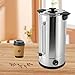 15L/3.96Gal Coffee Urn, Commercial Grade Hot Beverage Dispenser with Facuet, Electirc Stainless Steel Coffee Maker for Home Party Office, Temperature Adjustable(30-110°C/86-230°F) (15L/3.96Gal丨1.4kw)