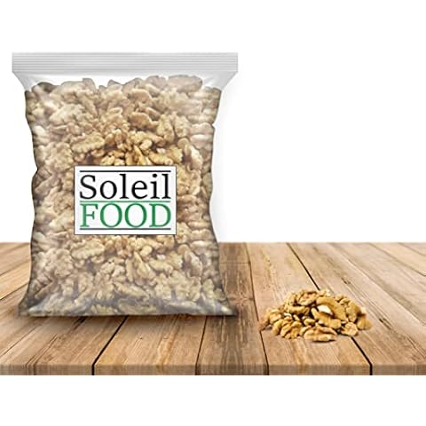 SoleilFOOD 1kg Walnüsse geschält Walnusskerne Walnuss 1A Qualität naturbelassen Gentechnikfrei Cover