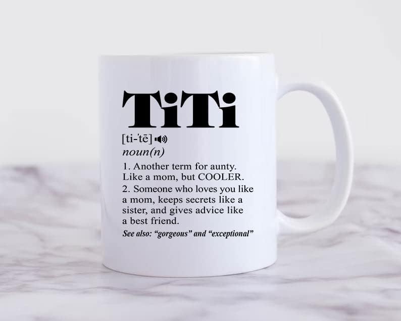Titi Definition Mug - Titi Coffee Mug - Titi Mug - Titi Gift - Promoted To Titi - Best Titi Mug - Best Titi Ever 11oz - Image 3