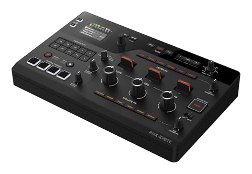 AlphaTheta RMX‑IGNITE Professional DJ Effector – 3-BAND FX, LEVER FX, 4-Sampler Pads, Digital Send/Return, ESS 32‑bit Converters - Thumbnail 3