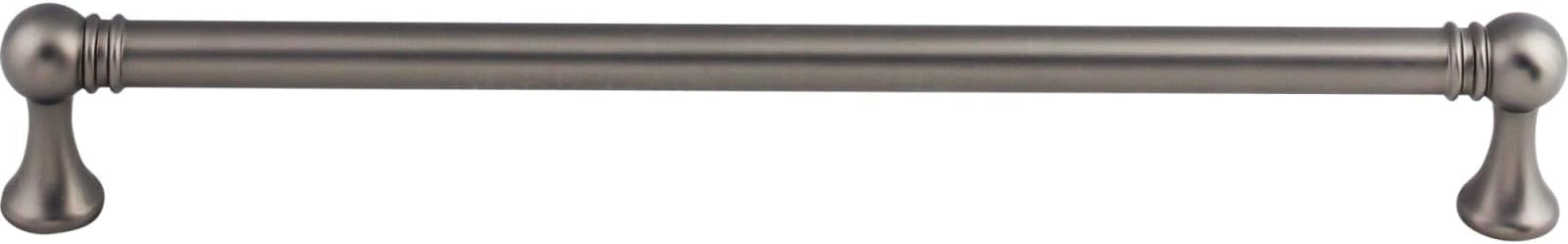 Top Knobs Kara 8 13/16" CTC Cabinet Bar Pull Ash Gray TK806AG