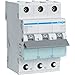 Produktbild Hager Leitungsschutzschalter MBS332 Typ B 3P 3 Module (S) Leitungsschutzschalter (50/60Hz, -25-60°C, -25-80°C)