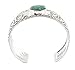 Nickel Navajo Handmade Certified Authentic Natural Turquoise Native American Bracelet