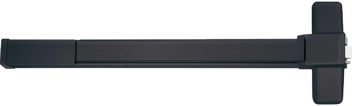 Tell Manufacturing EX100476 Aluminum Commercial Exit Device, Matte Black
