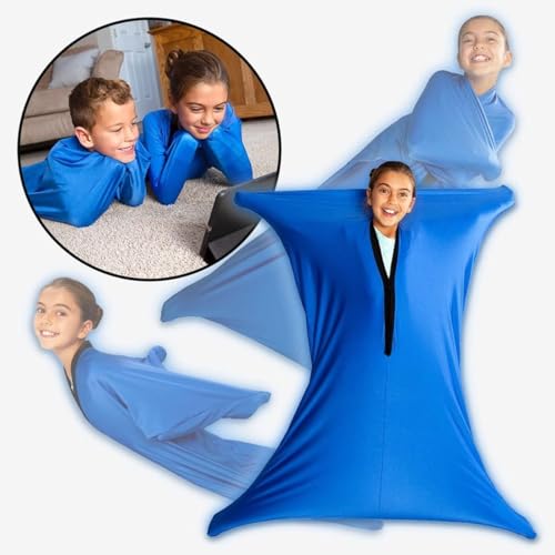 Chaussette corporelle sensorielle extensible et respirante en tissu apaisant