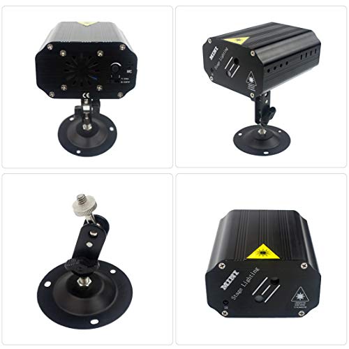 Party Lights DJ Lights Disco Stage lights Sbolight Led Projector Strobe lights dj equipment for Stage Lighting with Remote Control for Dancing Christmas Gift Thanksgiving KTV Bar Birthday Outdoor