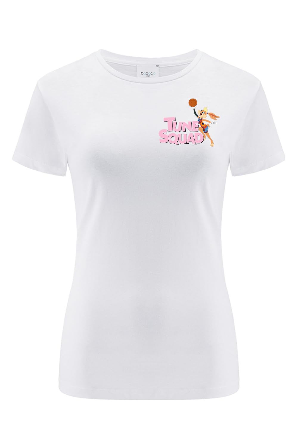 Ert Group Women's Space Jam 025 White Double 2 T-Shirt, Xxs