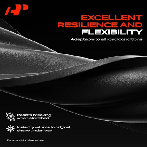 Image of A-Premium Mud Flaps, No Drilling Required Splash Guards with Accessories | Compatible with Mercedes-Benz GLS450 GLS580 2020-2021, Set of 4 Front and Rear