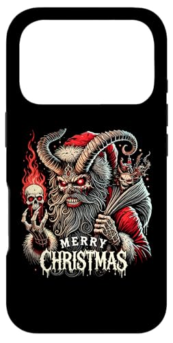 Goth Santa Claus Gothic For Men Women Krampus Ugly Christmas �X�}�z�P�[�X iPhone 17 Pro �p