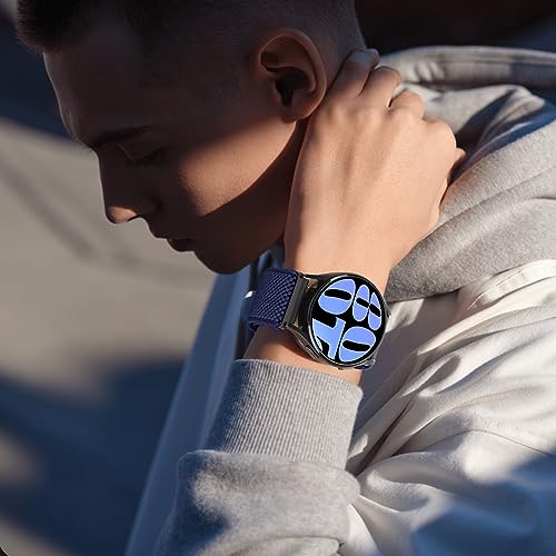 Quick Release Watch Strap 18mm 19mm 20mm 22mm 24mm, Elastic Nylon Watch Bands Women Men for Samsung/Garmin/Fossil/Amazfit/Huawei/COROS/Xiaomi Replacement Wristband, 3pcs