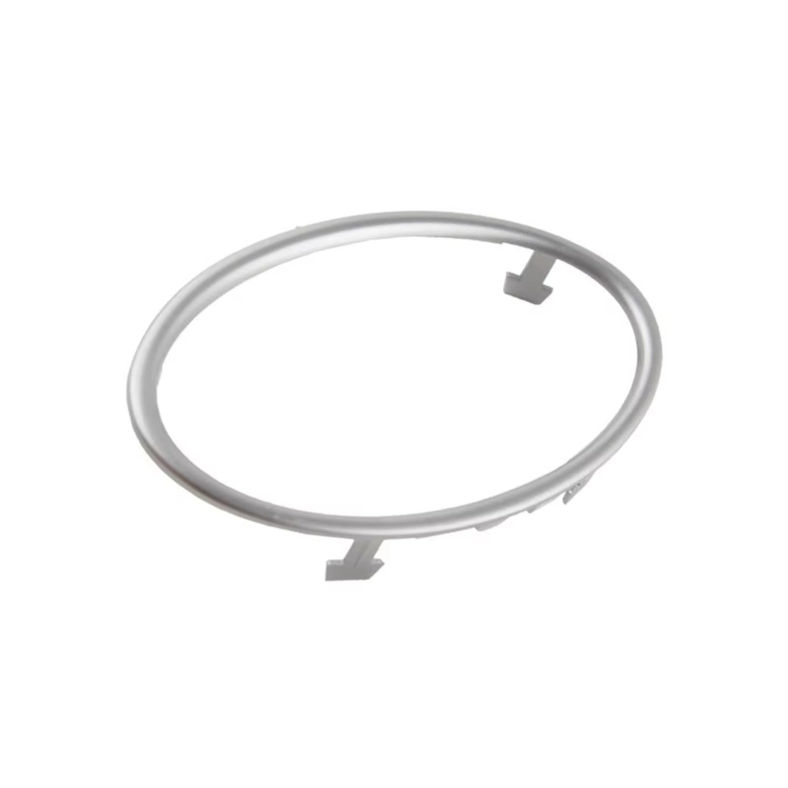 Car Interior Moulding Trim for Focus 2 for MK2 2005-2013 Auto Accessories Car Air Conditioning Trim Outlet Decoration Circle Ring Sticker(Silver)