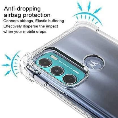 Image of Case Creation Brand - Mobile Cover for Motorola Moto G31 (Soft & Flexible Back Case), Transparent