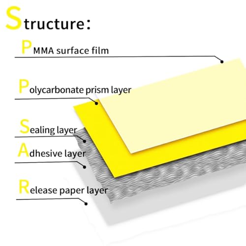 Image of Yellow Radium Reflective Tape 2 inch 5 MTR For Road Safety Night Safety Reflective Sticker High Intensity Conspicuity Waterproof Warning