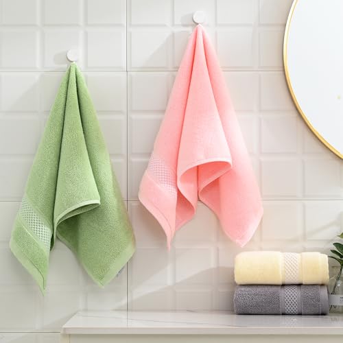 Essuie-mains absorbants 100 % coton à séchage rapide beige 33x73cm - 8