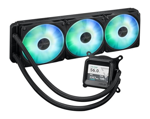 ASUS Prime LC ARGB LCD 360mm AMD/Intel Liquid CPU Cooler - image 6