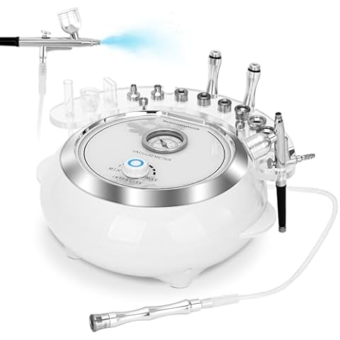 Yofuly 3 in 1 Micro-der-mabrasion Machine with Spray Gun Cover