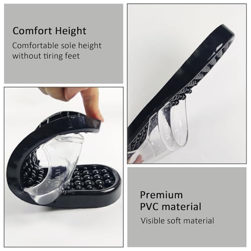 Zapatillas de acupresión para pies, masajeador reflexológico miniatura 4