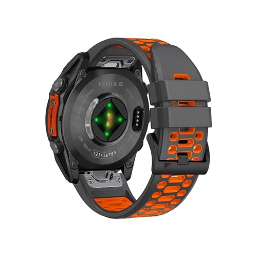 [PLYYQZM] ʋC^VJQxg.ɍ Gar min Fenix E 8 47mm 51mm 7 7XuXbg,ɍ Gar min Enduro 3 Quick Fit 26mm 22mmxgɓKp(Carbon Gray Or