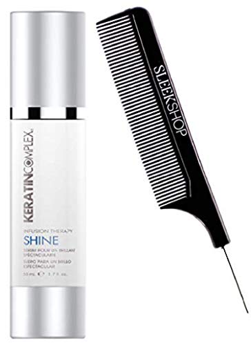 Keratin Complex SHINE SERUM VIBRANT Infusion Therapy (STYLIST KIT) With Keratin & Precious Oils (1.7 oz / 50 ml)
