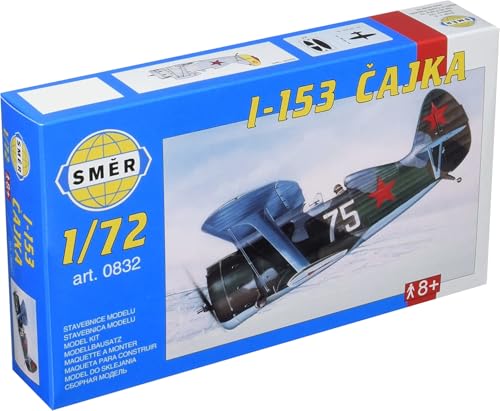 Maquette d'exception Polykarpov I-153 Chaika Semer 1/72