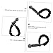 TOPPERFUN 2pcs Car Soft Shackle Recovery Strap High Strength Synthetic Towing Connector for Off-Road Lightweight Floats Water Flexible Design Random