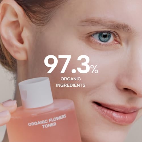 Whamisa Organic Fermented Flower Deep Rich Toner, 97.4% Organic, Facial Toner, Essence, Damask Rose Flower Oil, Waterless Formula, Postbiotics, Hydrating, Moisturizing (200ml) - Image 3
