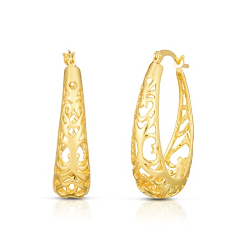 Savlano 925X^[OVo[ Be[W tBO[ t[vsAX - 18KS[hbL ȉ~` t[vsAX fB[X K[Y C^A Mtg{bNXt, X^[OVo[, ΂Ȃ