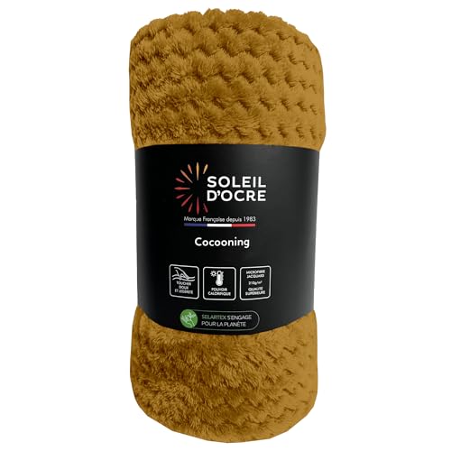 Soleil d ocre Cocooning Manta de 180 x