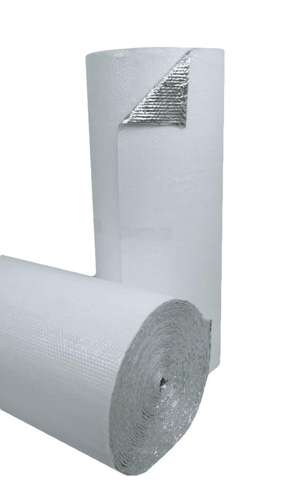 6ft Wide White Single Bubble Reflective Foil Insulation Radiant Barrier 6FT X 84FT 500sqft