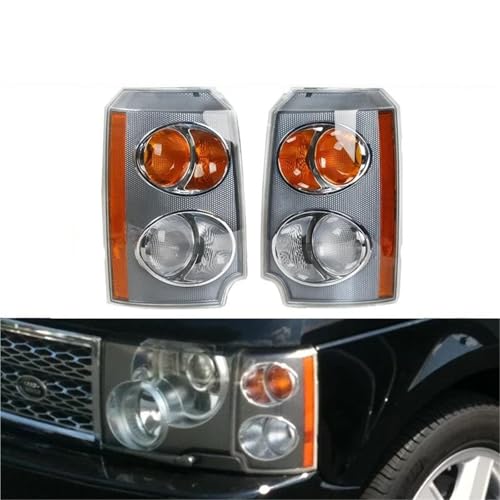Luz de giro lateral para solucionar intermitentes rotos en Range Rover 2003-2005 2