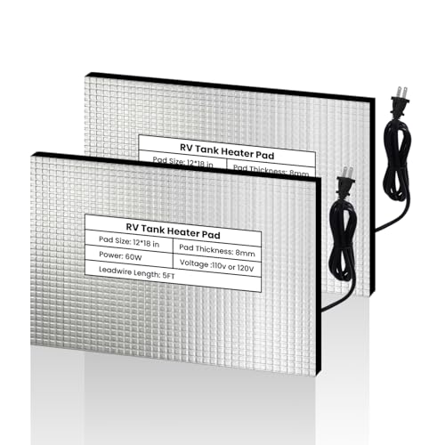 XPORTION 2Pcs RV Tank Heater Kit