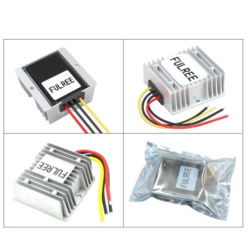 Regulador de voltaje de 12V a 12V 4A, convertidor de potencia automático CC para coche 8