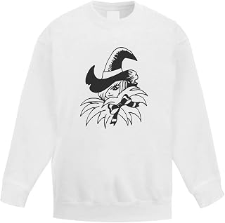 Azeeda 'Spooky Witch' Kid's Sweatshirt/Jumper (12-13 Years) (KW00034751)