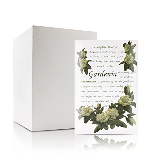 Scented Sachet for Drawers and Closets – Sachet Bags, Lot of 12 (Gardenia)