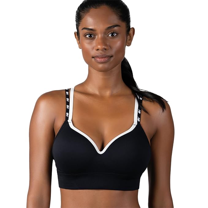 New Balance Molded Cup Sports Bra, Sostén Deportivo, Ladies Seamless, Yoga Athletic