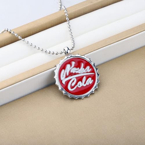 KEYCHIN Bottle Cap Necklace Vedio Game Fans Gifts Bottle Opener Jewelry Vedio Game Merchandise3