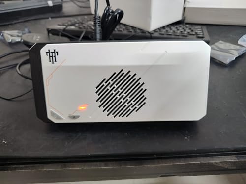 Image of Alpha eGPU by HalTech - External Graphics Card and Storage Expansion Thunderbolt Dock, AMD Radeon RX 7600M XT, Up to 4TB NVME SSD + 2TB SD Storage. First Indian GPU!