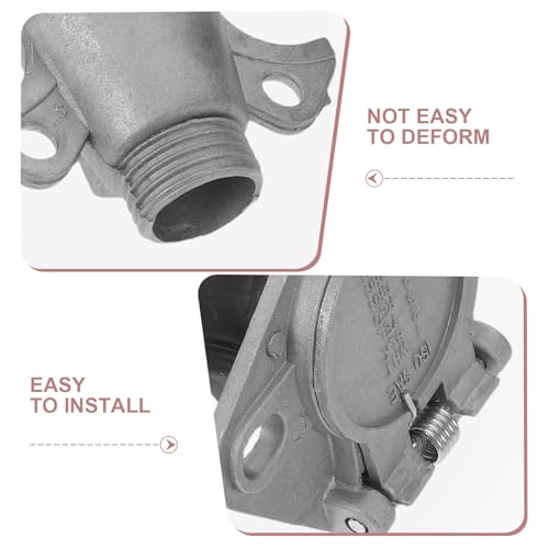 Conector de remolque de 7 pines iplusmile de aluminio para camión 3