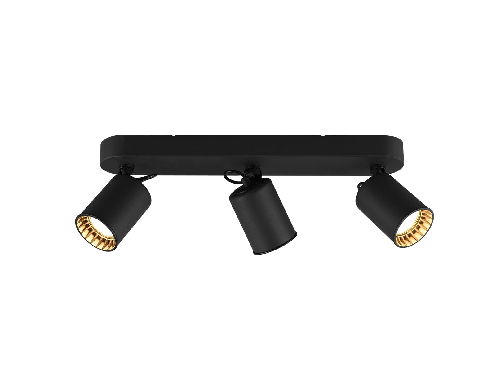 Trio Leuchten Pago 803500332 Spotlight Metal Black Matt Excl. 3X GU10