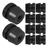 AKOOSY 10 Piezas Amortiguadores Motosierra 12 Pulgadas Goma Antivibración Repuestos Mango Bloque Amortiguador para Motosierras Pequeñas Gasolina Uso Exterior