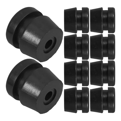 AKOOSY 10 Piezas Amortiguadores Motosierra 12 Pulgadas Goma Antivibración Repuestos Mango Bloque Amortiguador para Motosierras Pequeñas Gasolina Uso Exterior