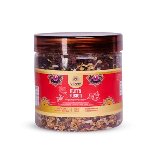 Vilaas Dried Nutty Fusion 300 GM | A Perfect Blend of Nutrient-Packed Dried Fruits & Crunchy Nuts for a Healthy, Delicious Snack | Mouth Freshner
