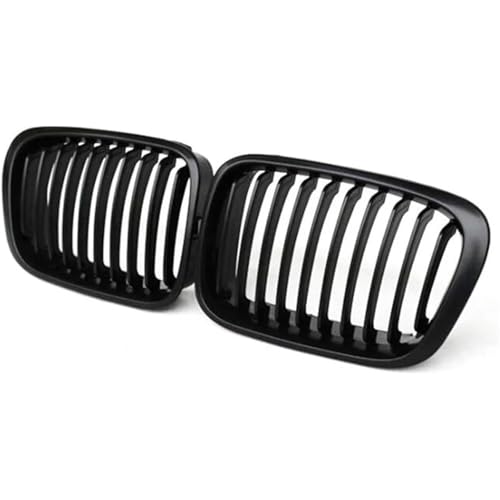 Grille de feu antibrouillard noir mat pour pare-choc avant BMW E46 1998-2001