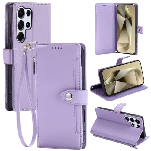 For Galaxy S24 Ultra�P�[�X�蒠�^���{��docomo SC-52E au SCG26�X�^���h�@�\4�J�[�h���[�W�b�p�[���K���� �����z�t�V�����_�[ �΂ߊ|���X�g���b�v �t���X�}�z �P�[�X�yMYH�z�M�����N�V�[S24�E���g�� ����PU���U�[ 