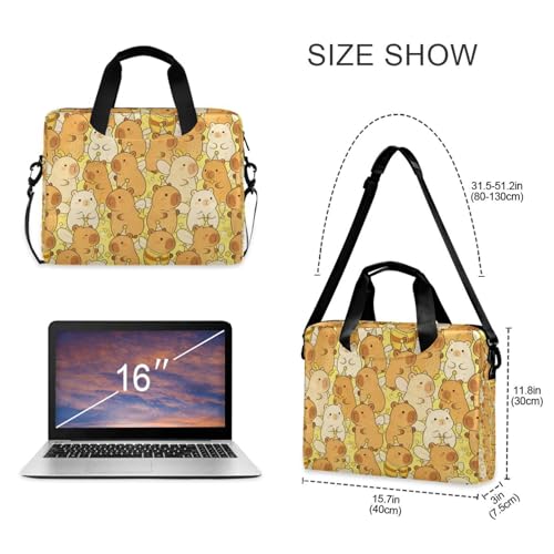 Maletín portátil tipo messenger con asa 15.6" miniatura 5